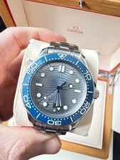 Omega Seamaster Co-Axial Master Chronometer Automatic Diver 300m Blue/Grey 42mm 
