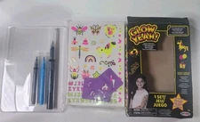 Glow Yeah! Tattoo Refill Pack Set Jakks 2021 OOP Not Used