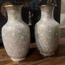 日本景泰蓝古董花瓶| eBay