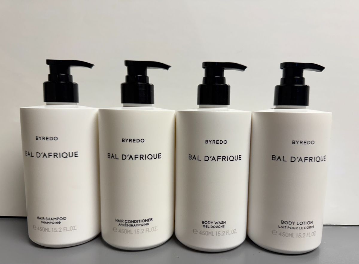 BYREDO Bal D'Afrique Collection Shampoo Conditioner Lotion Shower