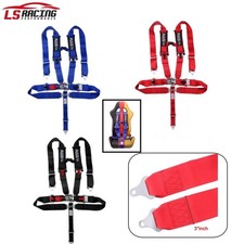 5 Point 3in Racing Harness Latch Quick Release Safety Seat Belt Atv Utv Offroad 5 Point 3in Racing Harness Latch Quick Release Safety Seat Belt Atv Utv Offroad
