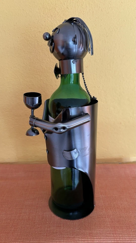 Gilde Weinflaschenhalter Flaschenhalter Flaschenständer verschiedene Motive NEU - Bild 2 von 4