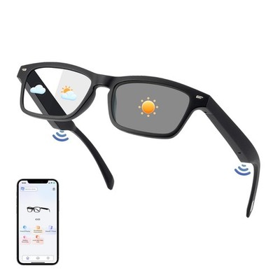 AI Smart Glasses for Men & Women with Chat GPT, AI Translation Bluetooth Glas...