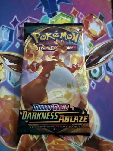 Pokemon Cards: Sealed Darkness Ablaze Sleeved Booster Pack - Picture 1 of 2
