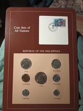 Philippines coin set 1985-1988