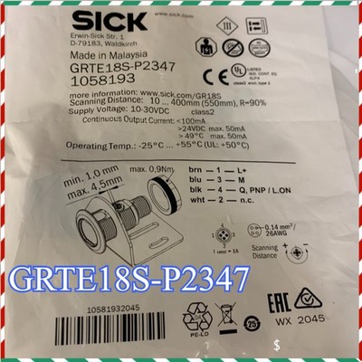 1PCS New for Original SICK GRTE18S-P2347 photoelectric switch