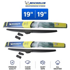 Michelin Weatherwise Hybrid 1919 Wiper Blade Set 2-pc For Corvette 84-94 Michelin Weatherwise Hybrid 1919 Wiper Blade Set 2-pc For Corvette 84-94