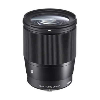 SIGMA 16mm f/1.4 CROP LENS SONY