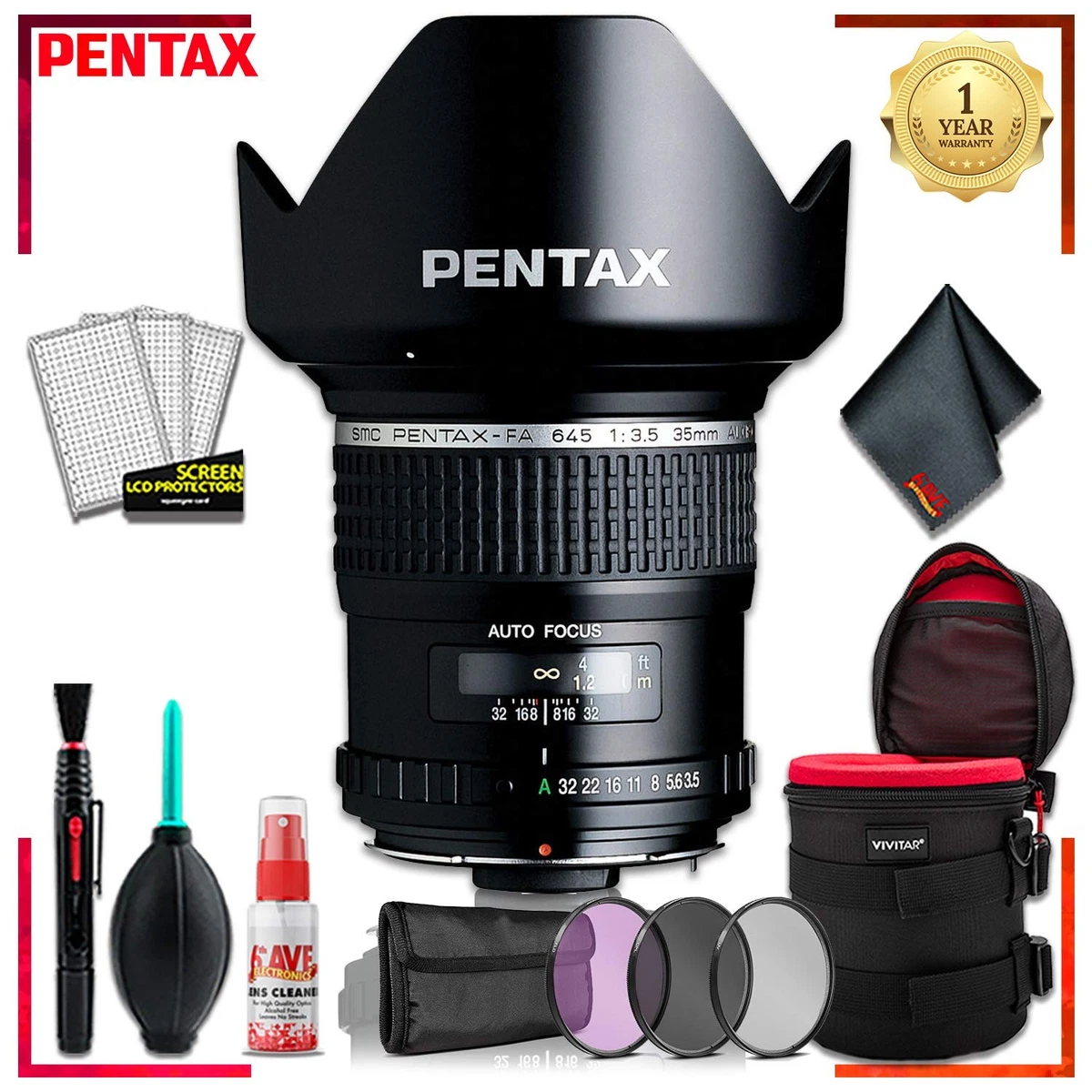 Pentax SMC f/3.5 Camera Lenses 35mm Focal for sale | eBay