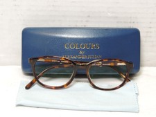COLOURS BY ALEXANDER JULIAN DREW Tortoise Round Eyeglasses
