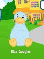 Webkinz Classic Blue Googles Virtual Adoption Code Only Messaged