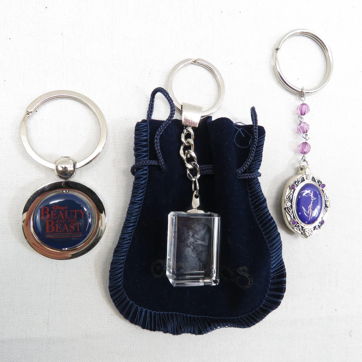 Beauty and the Beast Disney Keychains (1968-Now) for sale | eBay