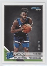 2019 Panini Donruss Rated Rookie Press Proof Silver /349 Jaylen Nowell #240 7m3