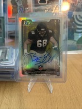 2015 Bowman-Chrome Rookie Autographs Brandon Scherff #RCRA-BS Refractor (AU, RC)