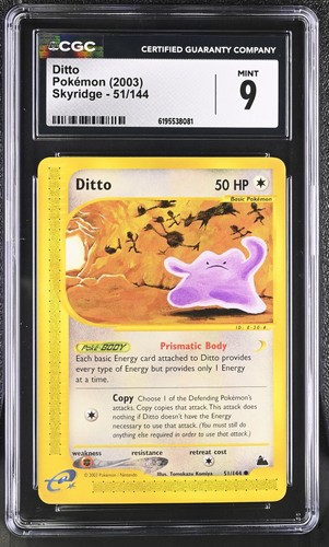 Ditto graded CGC 9 for sale on eBay