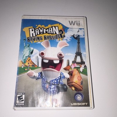 Rayman Raving Rabbids 2 - Nintendo Wii Ubisoft E10+ NTSC-U/C Party CIB