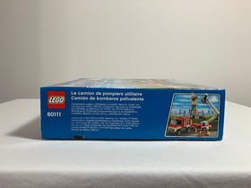LEGO CITY 60111 Fire Utility Truck - New, Unopened, Sealed Set - Retired - 2016