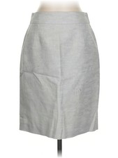 Banana Republic Women Silver Formal Skirt 4