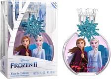Frozen II by Disney, 3.4 oz EDT Spray for Women with Charm.