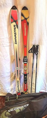 Dynastar Outland 7  T160 Skis + Salomon C509 Bindings and Bag + Leki 110cm Poles