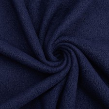 Navy Solid Anti Pill Fleece Fabric - 60" Wide - Sold by The Yard Bolt