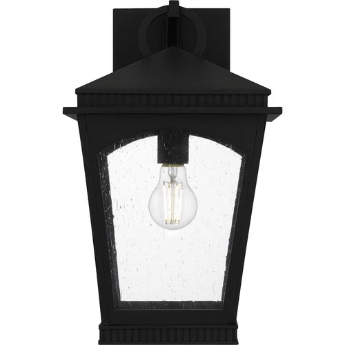 Quoizel HUK8410 Huck 17" Tall Outdoor Wall Sconce - Black - Picture 6 of 7