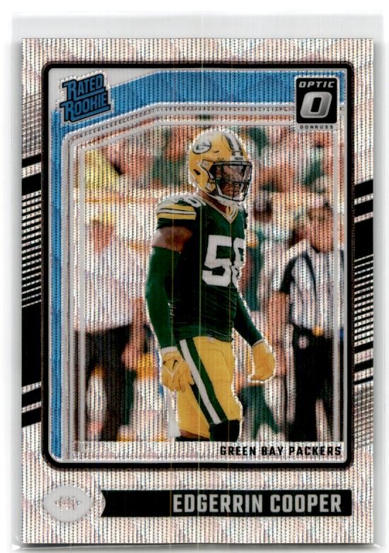 2024 Donruss Optic #231 Edgerrin Cooper Wave #/300 Packers