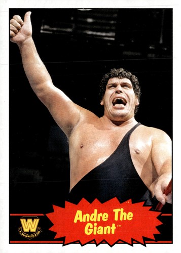 Andre The Giant #10 1989 Classic WWF card