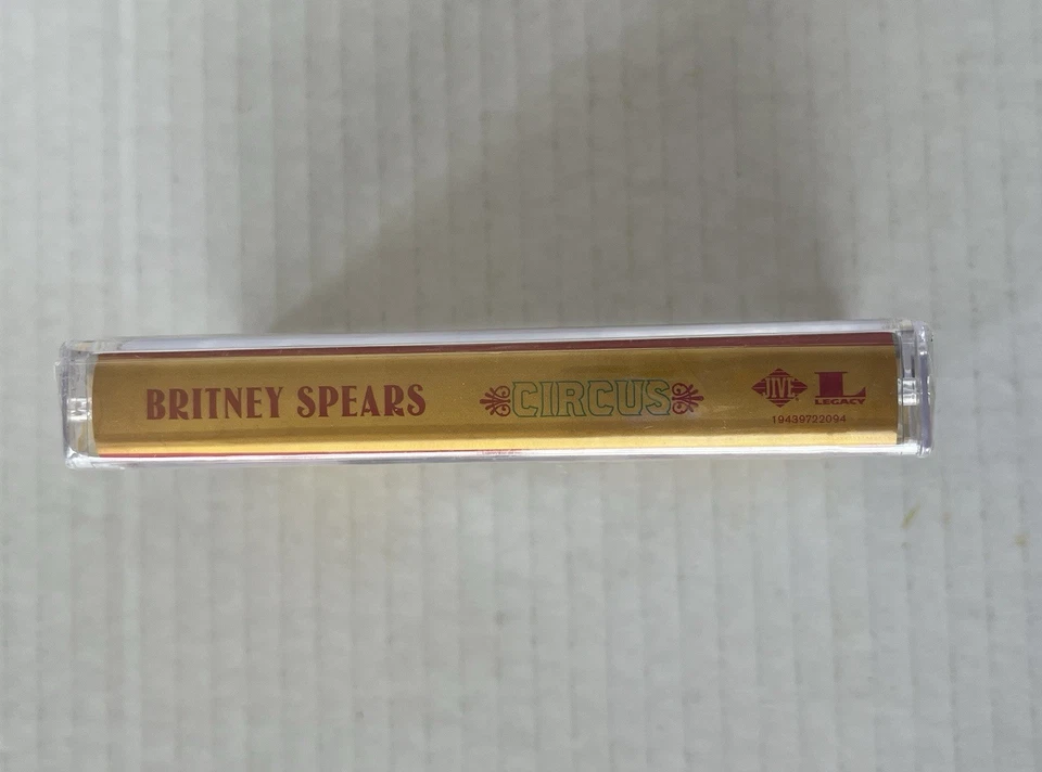 Britney Spears Circus Cassette Tape New Sealed - Image 2 of 4