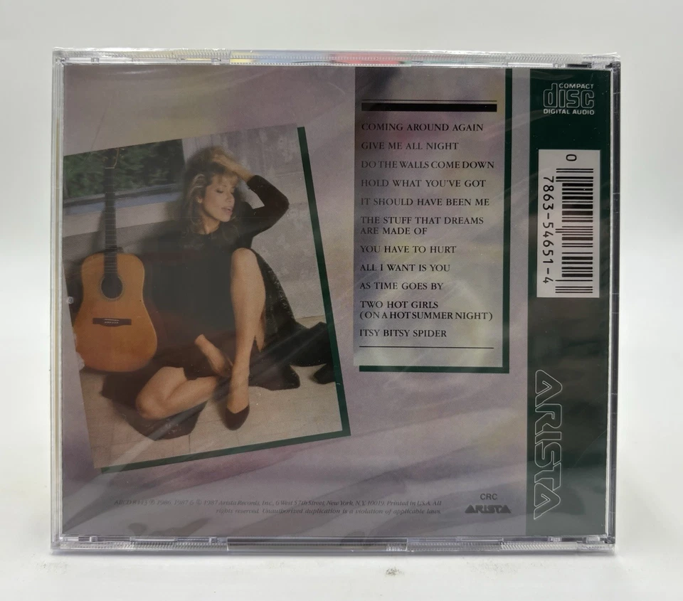 Carly Simon Coming Around Again CD *New & Sealed* (1987) Arista Foto 2 de 4