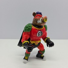 1993 TMNT Sewer Heroes MIGHTY BEBOP Figure & Cape Only Playmates Mutant Menace