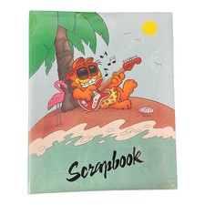 Garfield The Cat Guitar Flamingo Tree Sunglasses Scrapbook