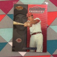 2000 Bowman's Best Franchise Favorites Johnny Bench #FR1B HOF reds legend