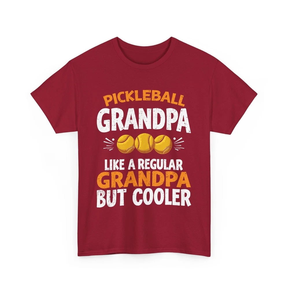 Pickleball Grandpa Like a Regular Grandpa But Cooler, Gift for Grandfather Shirt