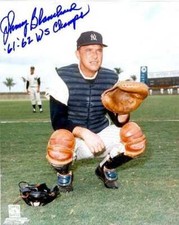 Johnny Blanchard autographed 8x10 Photo (New York Yankees) 61 62 WS Champs