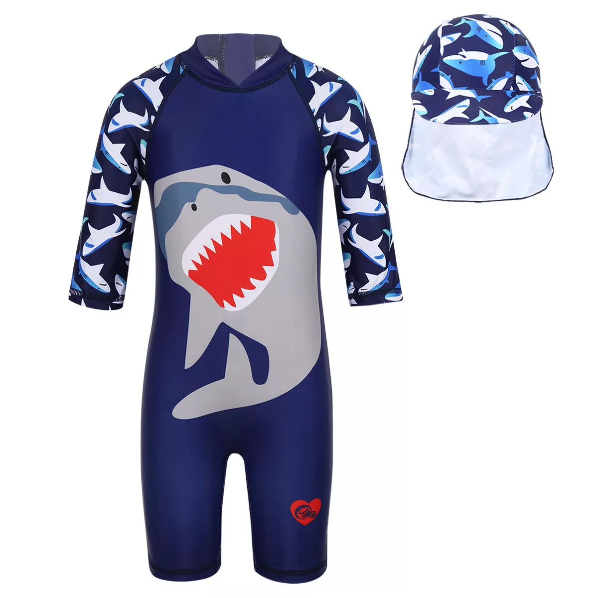 Baby boy hotsell shark swimsuit