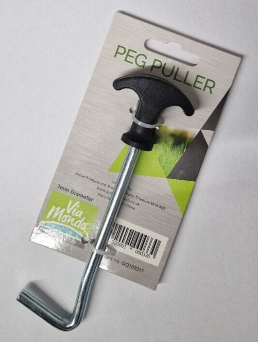 Tent Peg Extractor Puller Remover Camping Awning Stakes Hooks Steel Lifter