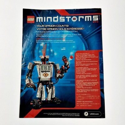 Lego Mindstorms EV3 31313 601 Piece Robot, COMPLETE no box | eBay