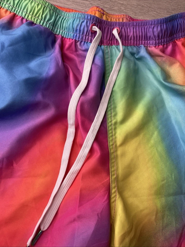 Calvin Klein Traje de baño Hombres Board Shorts Talla Grande The-dye Cordón Foto 4 de 4