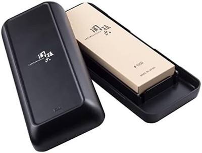 KAI Sekimagoroku Medium Sharpening Stone #1000 Case Japan AP0330