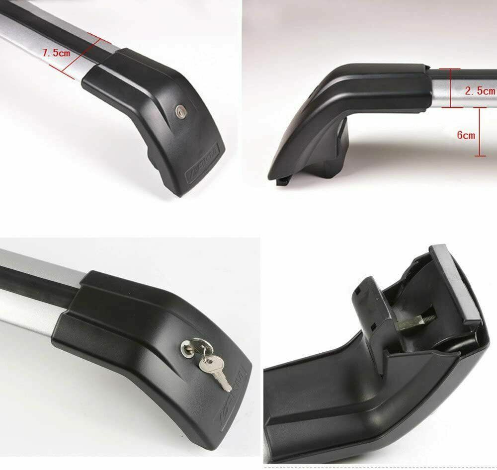 2Pcs Roof Rail Racks Cross Bar Crossbar Fit for RX RX350 RX450h 2016 ...