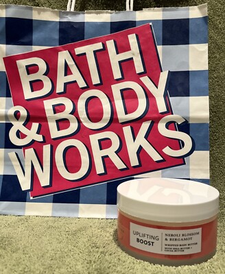 Bath & Body Works Aromatherapy UPLIFTING BOOST Neroli Blossom & Bergamot Butter