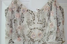 NEW ADRIANNA PAPELL FLORAL BEADED GOWN WOMEN'S DRESS US 10