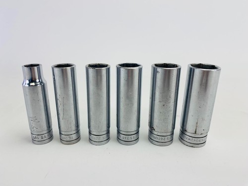 Snap-On 6PC SAE 1/2" Deep Drive Socket Set