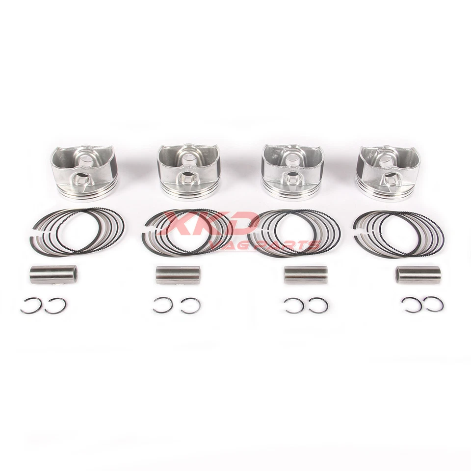 1.6L Pistons & Ring Kit Ø 19 mm Fit For Buick Chevrolet Opel Astra LDE - Image 4 of 4