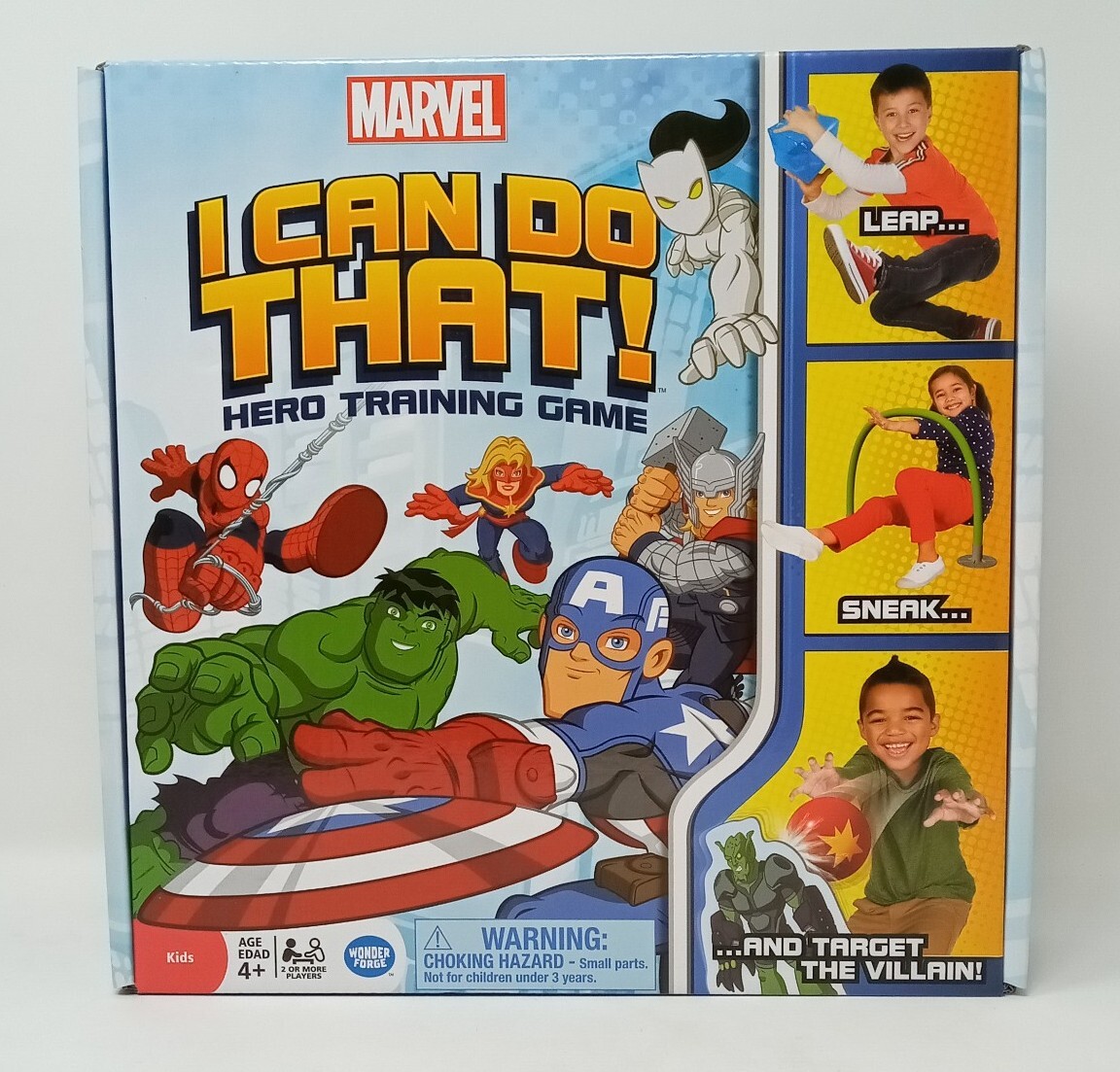 Wonder Forge Marvel superhero Squad I can Do That! Hero Training Game Ages  4+ | eBay