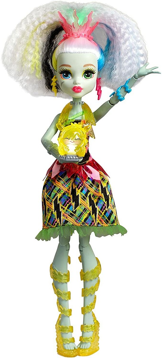 新品未開封● Voltageous Frankie stein Doll Mattel DVH72 Monster High Electrified Voltage Frankie Stein Doll