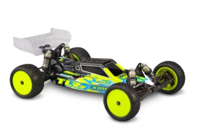 JConcepts TLR 22 4.0 Clear Body with Aero S-Type Wing (Lightweight) - JCO0319L