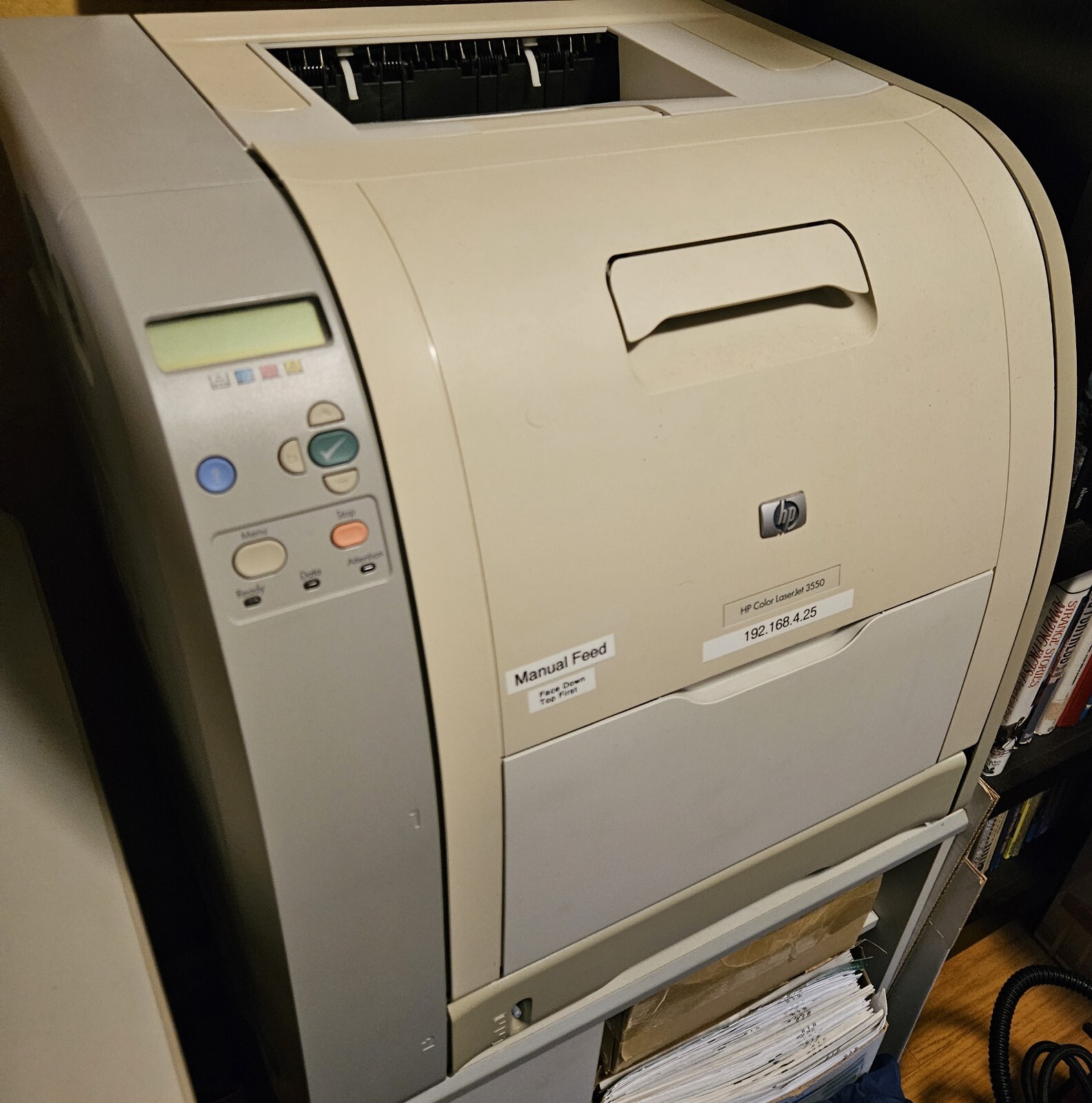 HP Color Laserjet 3550 Color Laser Printer eBay