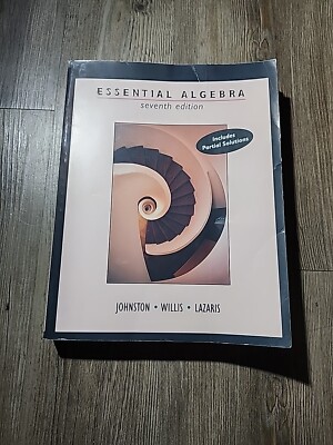 Essential Algebra 7th Edition  Johnson, Willis Lazaris Paperback 1995